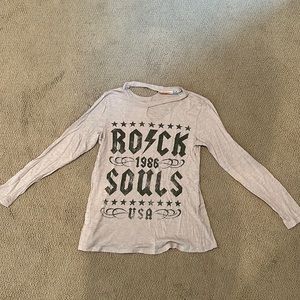 Long sleeved cotton Vintage Havana t-shirt